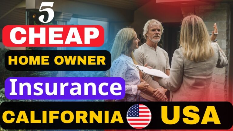 cheapest homeowner's insurance California